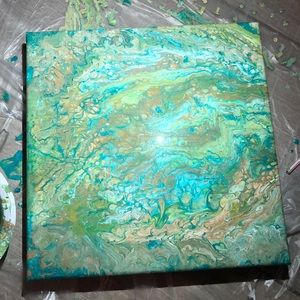 Acrylic Pour Painting